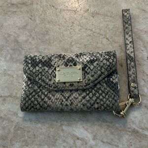 Michael Kors Snakeskin Wristlet/Wallet